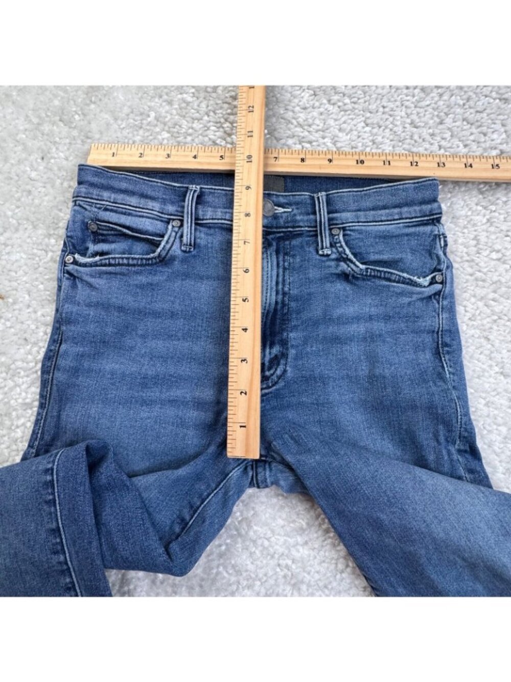 Mother The Rascal Ankle Chew Jean Just Like The Ones We Used To Know Womens 26 - Picture 12 of 12